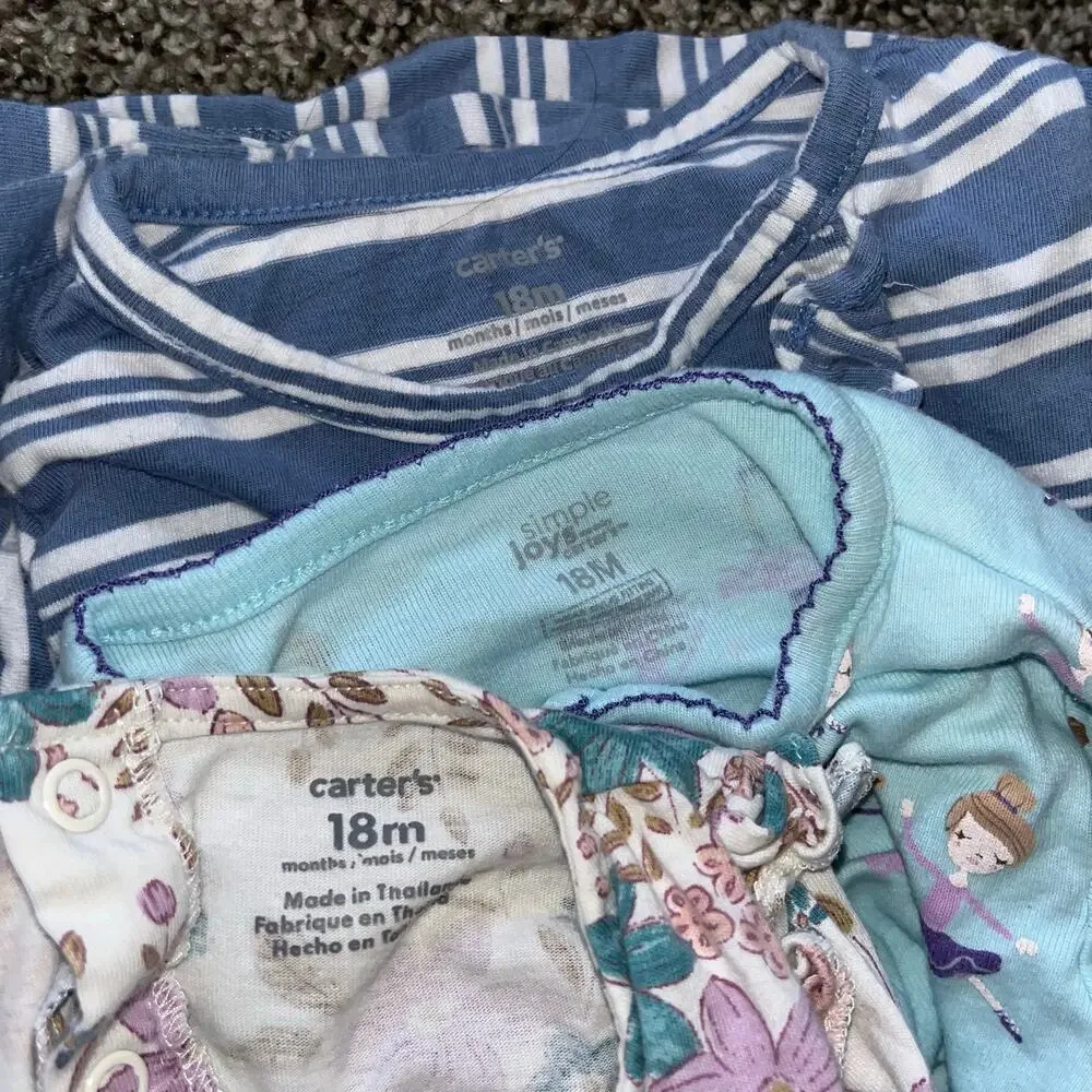 18 Months Baby Girl Clothing Bundle – 8 Pieces